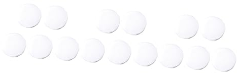 Beavorty 15stücke Baumwoll-puderquaste Puder Runde Make-up-puder- Und Hautfreundlich Für Salon Zuhause Oder Weiß