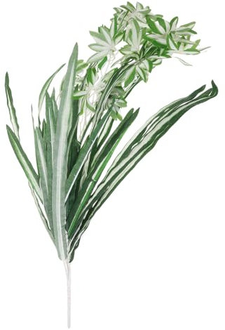 TOPBATHY Artificial Spider Orchid Wall Hanging Fake Wall Plants Easy Care Hanging Plant Decor for Indoor Outdoors