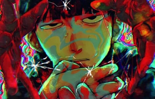 WDZFF Anime Reigen Arataka Poster Puzzle 1000 Teile - Home Stress Relieving Game Fz1Wy