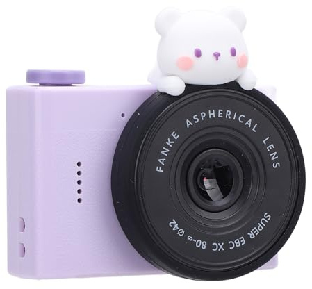 Digital Camera, 20MP Kids Camera Toys Built in Filters Frames, Dual Lens IPS Screen, Small Point and Shoot Camera with Lanyard, Gifts for Student Children Teen Girls