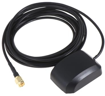 SHINEOFI Câble Antenne GPS Voiture Amplificateur Signal Externe Gain Élevé Fil Alimentation Noir