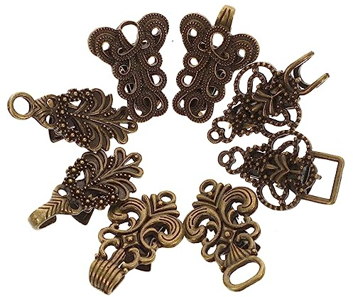 BESPORTBLE 4pièces Broches pour Pulls Cols et Revers de Blouses Lot D’épingles Élégantes et Délicates Accessoires de Vêtements