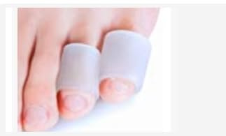 Promifun 20 unidades de protectores para dedos de los pies de silicona para callos, blísters, pérdida de uñas y dedos de martillo, fundas de gel suave para alivio del dolor y protección contra la