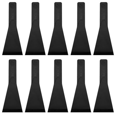 LifgWas Raclette Scraper Set di 10 raschietti antiaderente in nylon resistente al calore, larghezza 5 cm, protegge tutti i rivestimenti, accessori per raclette versatili per cucina e barbecue