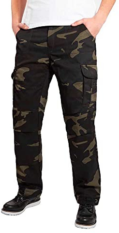 John Doe Regular Cargo XTM Motorradhose mit Protektoren Camouflage 38/36