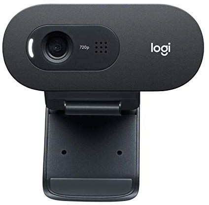 Logitech C505 / C505e 720P HD Webcam Cámara de Oficina Videoconferencia Curso Web Educación a Distancia