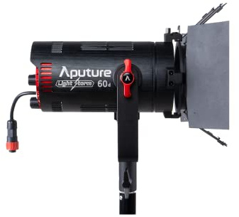Aputure LS 60d COB Led Video Light, 7000lux@3M 5600K, Bluetooth Sidus Link App Control, Bowens Mount, Battery Operated, 8 Effects, Water Resistant