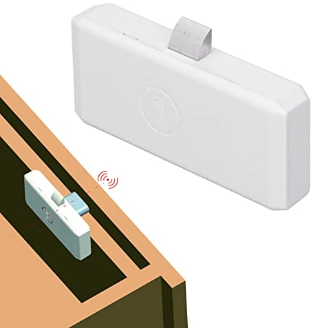 Elektronisches Schrankschloss, Kompaktes, Intelligentes, Schlüsselloses Schubladen-Versteckschloss für Doppeltürigen Schrank, Schublade, Holzschrank, Heimwerker