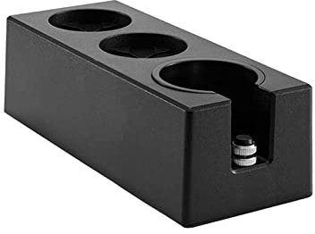 Baoblaze Espresso Tamping Station Compatible with 51mm-58mm Espresso Machine Accessories for Coffee Bar Coffee Tamper Stand And Portafilter Holder, Black