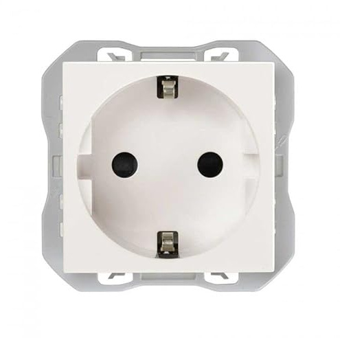 SIMON 270 | Base de enchufe schuko blanco 20000432-090
