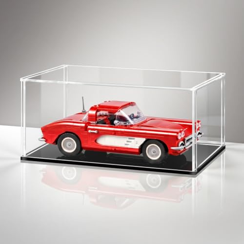 Acryl Vitrine/Schaukasten/Display Case/Display Box für Modellautos, Figuren, Sammlerstücke | Selbstmontage (45x25x25 cm)