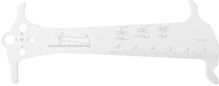 Bicycle Chain Checker Road Bike Chain Wear Indicator Gauge Measuring Ruler Tool Bicycle Chain Repair Tool Durable