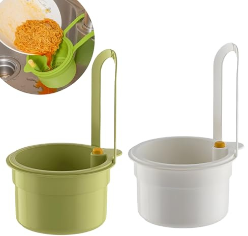 2 Pcst Sink Food Catcher,Sink Strainer Basket,Sink Basket,Efficient Drainage and Food Filtration, Compact Hanging Basket for Small Kitchen, Suitable for Draining Noodles and Vegetables