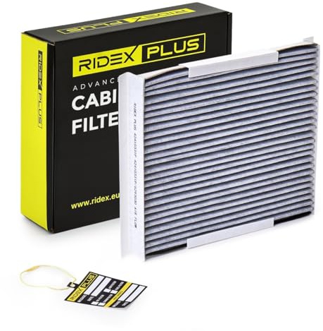 RIDEX PLUS 424I0331P Innenraumfilter Pollenfilter Aktivkohlefilter Höhe: 31 Breite: 240 Länge: 210 Kompatibel mit OPEL Meriva A X03, VAUXHALL Meriva Mk I A X03