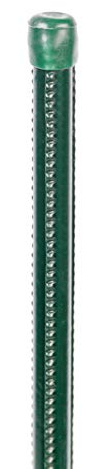 Alberts 854324 Universalstab | geriffelte Oberfläche | grün kunststoffummantelt | Länge 1500 mm | Pfosten-Ø 12 mm | 25er Set