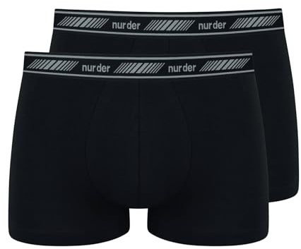 Nur Die Herren 2er Pack Boxer 3D Flex Atmungsaktive Baumwolle Männer Unterhosen Boxer (2er Pack)