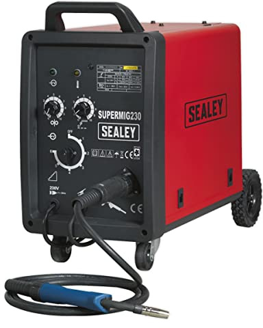 Sealey SUPERMIG230 profesional MIG soldador con Binzel Euro linterna