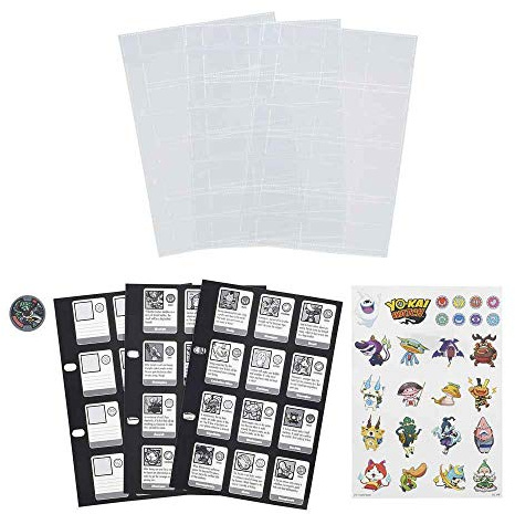Hasbro B6046 Yokai Watch Sammelkarten, inkl.1x Medaille, Sortiert