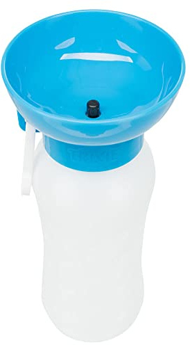 TRIXIE Flasche mit Trinknapf, Kunststoff, 0,55 l, Diverse