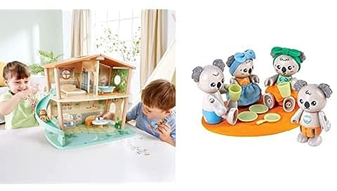 Hape Green Planet Explorers Das Urwaldhaus der Tiger, grün Green Planet Explorers Koalafamilie