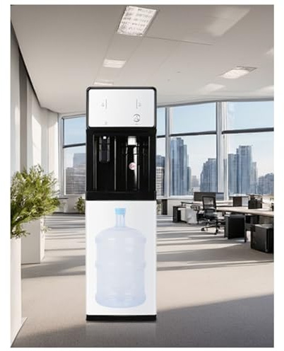 Dispensador De Agua Multifuncional, Fuente De Agua Fria para Casa, Doble Uso FríO Y Caliente, Adecuado para La Oficina En El Hogar(Bottom Loading)