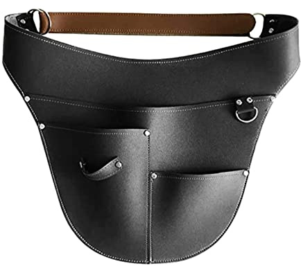 Mulitfunctional Imitation Leather Garden Tools Belt Adjustable Waist Gardening Work Apron Bag