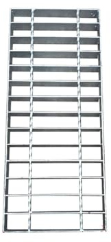 CXLXBRZD Abflussgitter Aus Verzinktem Stahl, Silbernes Quadratisches Gitterrost für Auffahrt, Beton, Terrasse(50x25x3cm)
