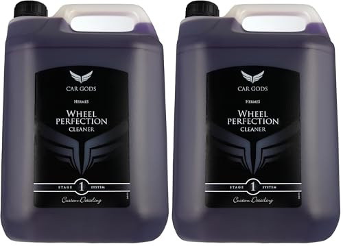 Car Gods Acid Free Colour Changing Alloy Wheel Cleaner & Brake Dust Remover 5L Refill Pack (Pack of 2)