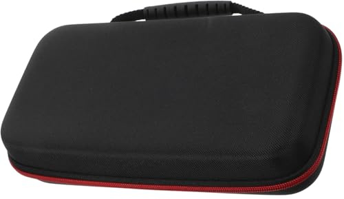 ULTECHNOVO Bolsa para Micrófono de Mano Eva Resistente a Golpes Cremallera, Estuche Portátil para 2 Micrófonos, Protector Antivibración y Maletín Compacto para Transporte en Viajes