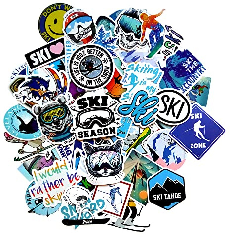 Vsco autocollants ski ski snowboard neige neige casque autocollants snowboard super autocollant casques lunettes stickers pour ordinateur portable