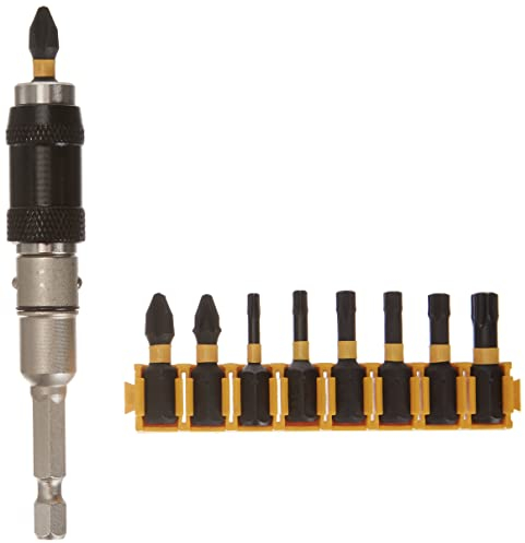 Dewalt Extreme Impact Torsion Bit Set with abknickbarem Bit Holder, Set of 10, DT70578T