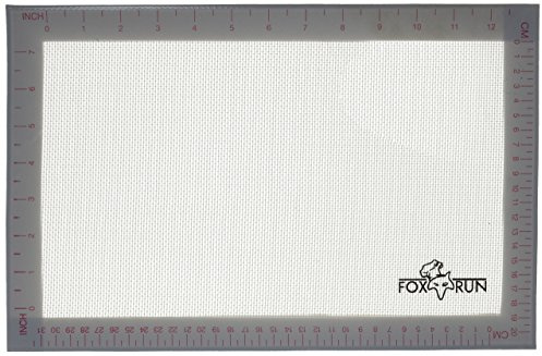 Fox Run Non-Stick Baking Mat, Silicone, 14.25-Inch x 9.25-Inch