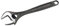 Facom 113A.12T 306Mm/12In Adjustable Wrench Black Phospated Body