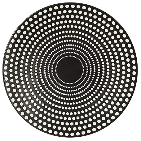 Table Passion - Assiette plate Galaxy Pois 27 cm (Lot de 6)