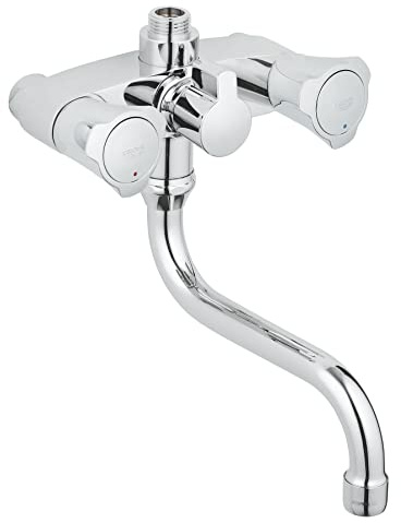 Grohe Costa-L Kochendwasserhahn 12 cm. mit Umsteller und Auslauf Chrom