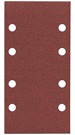Bosch Professional Schleifblatt für Schwingschleifer Holz und Farbe Best for Wood and Paint (50 Stück, Körnung 120, C470), 2608607926