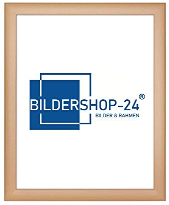 Bildershop-24 Puzzlerahmen Bilderrahmen Valencia 75X98cm Buche für ca. 1500-2000 Teile
