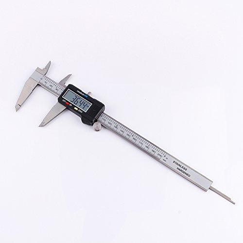20,3 cm 200 mm Edelstahl Elektronische Digital LCD-Display Vernier Bremssattel Mikrometer Werkzeug Metall untergebracht