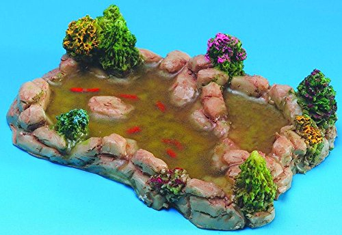 Dolls House Pond 1/12th Scale Miniature ideal for Fairy gardens1