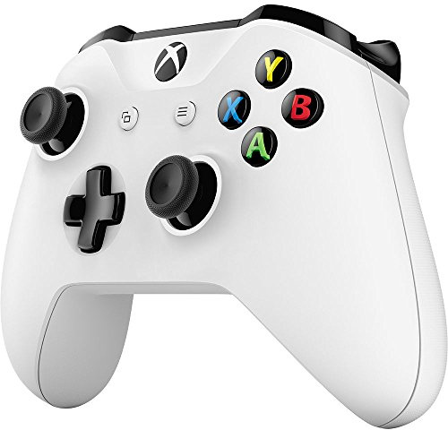 Microsoft TF5-00002 - Spiele-Controller (Gamepad, PC,Xbox One,Xbox One S, Digital, Kabellos, Bluetooth, Weiß)