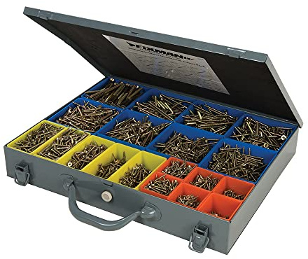 Fixman 640485 Goldstar Countersink Screws Pack 3400pce , Grey
