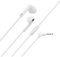 Cellular Line Mantis Auricolari Stereo a Capsula con Microfono, Bianco