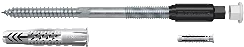 Fischer Thermax 8/80 M6, Kit 20 pz Tasselli per Fissaggio su Cappotto Isolante Max 80 mm, Carichi Medio Leggeri