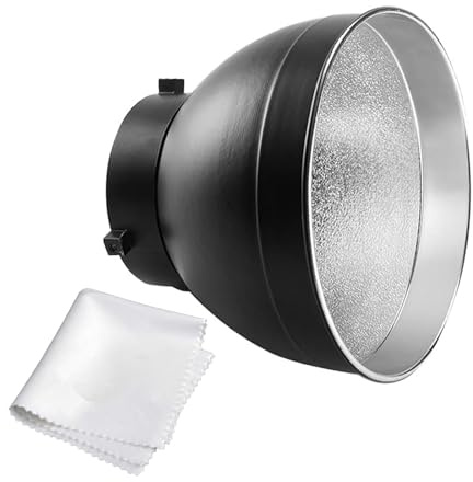 Godox AD-R6 169mm Approx 7 Standard Bowens Mount Reflector for Godox AD600B AD600BM AD600Pro AD600Pro II MS200 MS300 Aputure Amaran 100D 100X 200D 200X