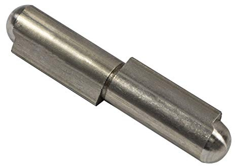 Gedotec Anschweißscharnier 100 mm Bandrolle Torband zum anschweißen | Anschweißband Edelstahl V4A rostfrei - Chlor & säurebeständig | Tragkraft 200 kg | 1 Stück - Türscharnier für Maschinen & Tore