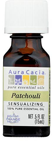 Aura Cacia 0445528 Pure Essential Oil Patchouli - 0.5 fl oz