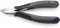 KNIPEX Elektronik-Seitenschneider mit eingesetzter Hartmetallschneide ESD mit Mehrkomponenten-Hüllen 120 mm, 77 32 120 H ESD