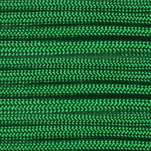 PARACORD PLANET 3-in-1 Survival-Armband mit Notfallpfeife, Schnalle und Kompass, Kelly Green, 23 cm