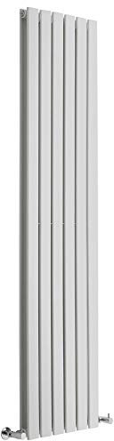 Milano Alpha White Vertical Double Flat Panel Radiator - 1780mm x 420mm