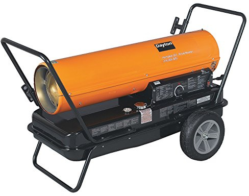 Dayton 3VE52 Oil Fired Heater, 210 K BtuH 120 V